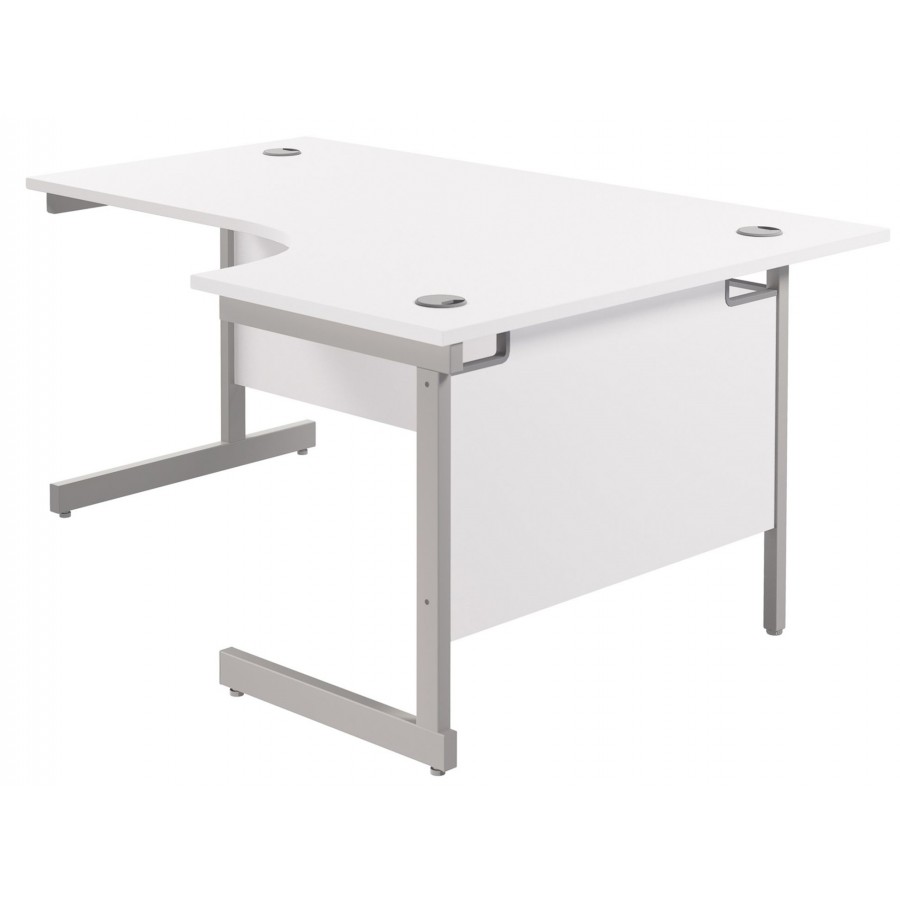 Olton Single Cantilever Corner Office Desk